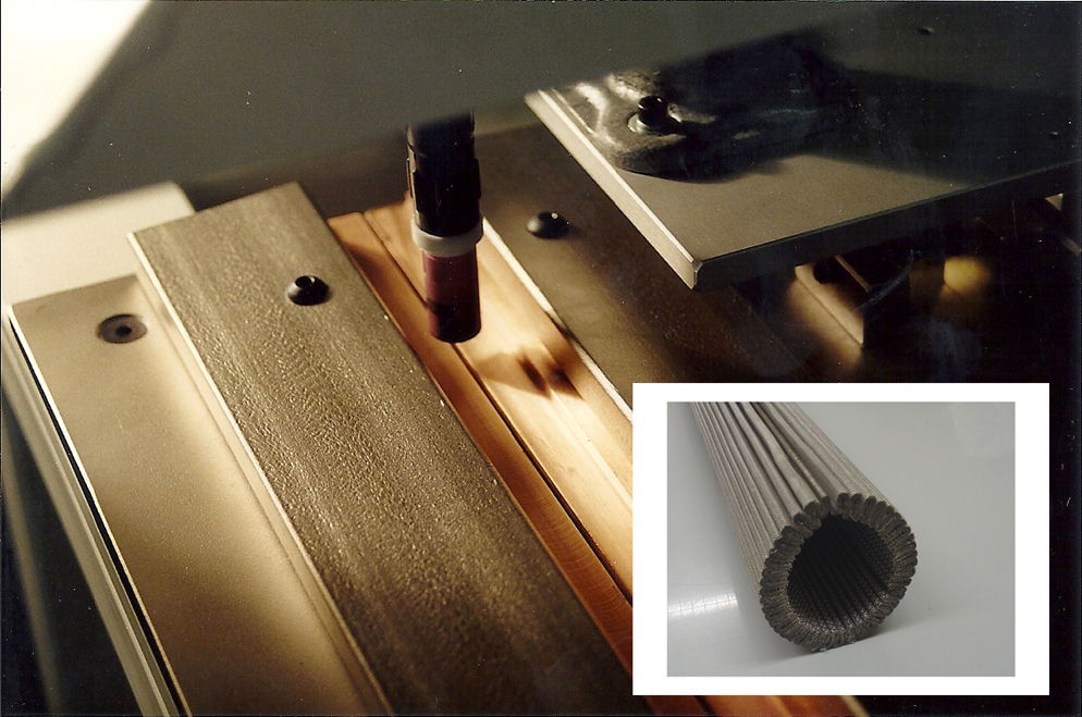 Precision mesh pack seam welder