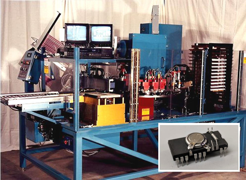 Computer Clock Automatic Assembly and Inspection System